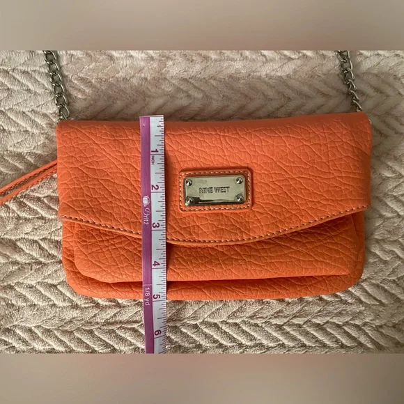 *SOLD ON EBAY* Nine West Orange crossbody - Picture 10 of 12